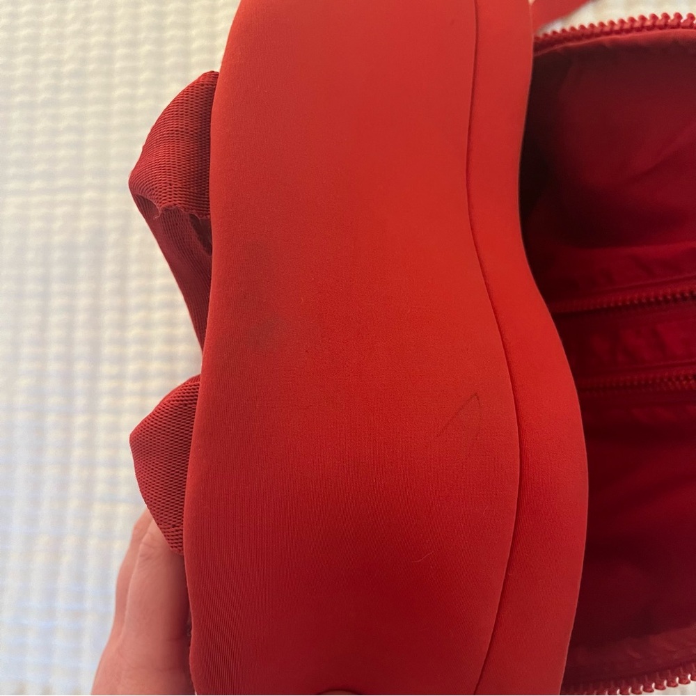 Dagne Dover Red Dakota Backpack Size Medium - Picture 7 of 9